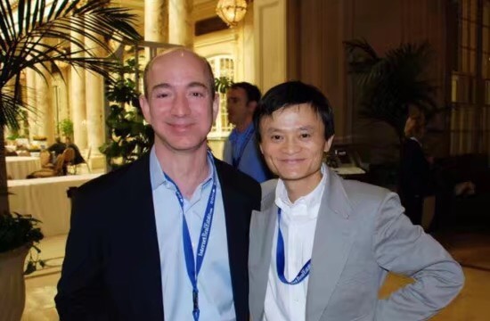 Jeff Bezos Jack Ma