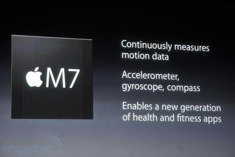 苹果iPhone 5S 的M7协处理器让开发人员有无限想象空间